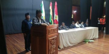 El presidente Evo Morales.