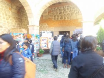 La exposición se realiza en la Casa Nacional de Moneda.