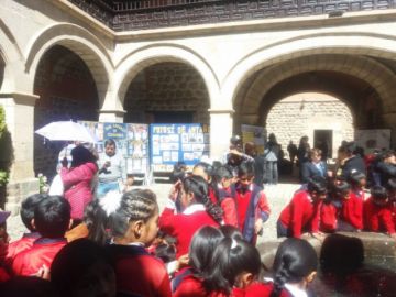 La exposición se realiza en la Casa Nacional de Moneda.
