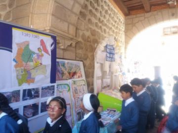La exposición se realiza en la Casa Nacional de Moneda.