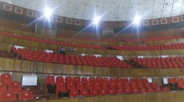 El teatro está listo.