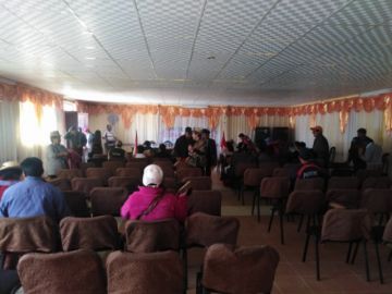 En este salón será el cabildo.