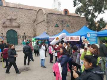 Buscan difundir la importancia del cuidado de la salud oral.