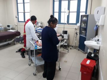 Reportaron daños materiales y personales.