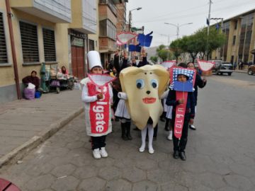 Buscan difundir la importancia del cuidado de la salud oral.