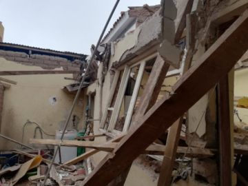 Reportaron daños materiales y personales.