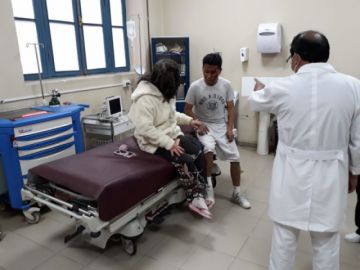 Reportaron daños materiales y personales.
