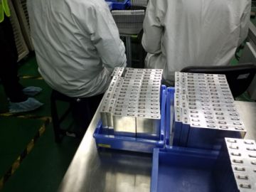 Fue en la planta de La Palca.
