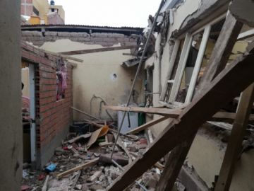 Reportaron daños materiales y personales.