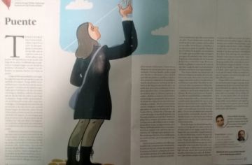 La publicación en Página Siete. También la reseñaron en Cambio.