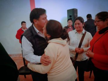 El acto de entrega.