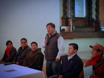 El acto de entrega.