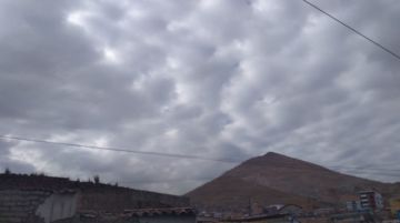 Así está el cielo potosino.