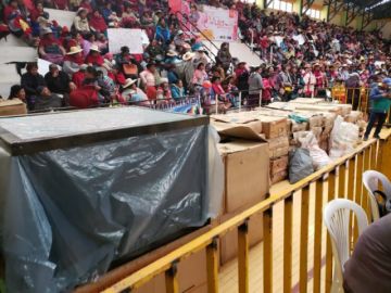 Fue en el coliseo Villa de los Niños.