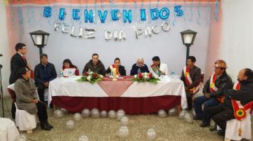 El acto solemne.