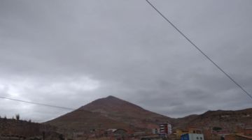 Así está el cielo potosino.