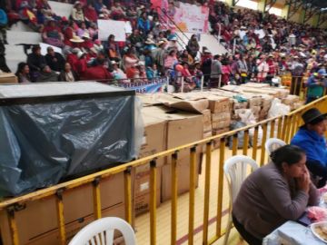 Fue en el coliseo Villa de los Niños.