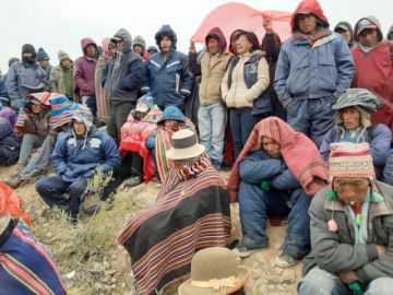 la delegada Vilma Martínez estuvo nen el lugar.