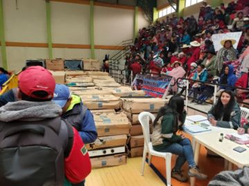 Fue en el coliseo Villa de los Niños.