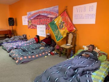 El Sirmes llega al sexto día de huelga de hambre.