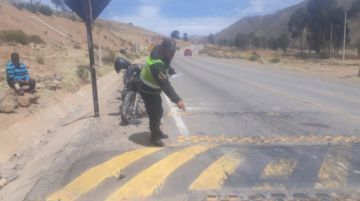 Reportan accidente en carretera.