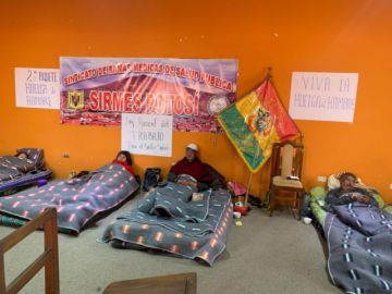 El Sirmes llega al sexto día de huelga de hambre.