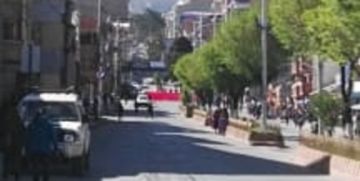 Por ahora, así lucen las calles.