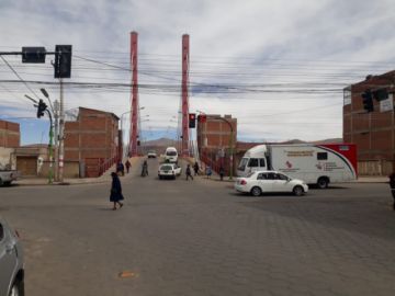 El bloqueo de calles progresó en la mañana.