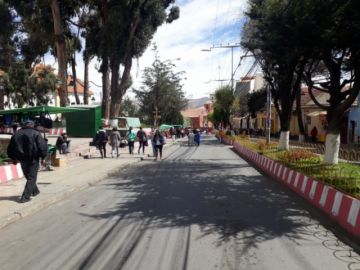 Por ahora, así lucen las calles.