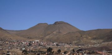 Vista de Llallagua.