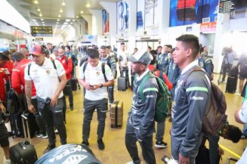 Los seleccionados viajan a Venezuela.