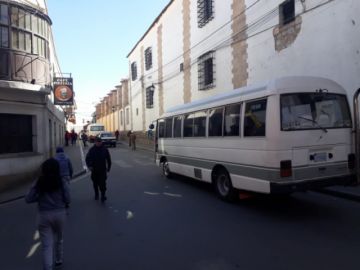 Hay normalidad en el centro.