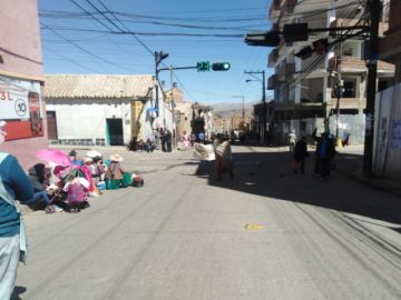 Bloqueo de comerciantes.