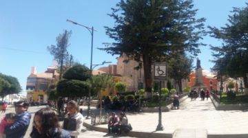 La Plaza 10 de Noviembre.