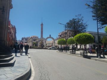 La Plaza 10 de Noviembre.
