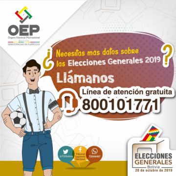 Habilitan línea gratuita