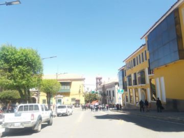 La Plaza 10 de Noviembre.