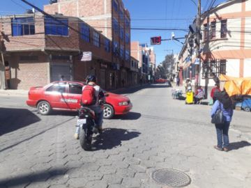 Este es el panorama que se ve en las calles potosinas.