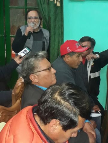 La reunión se desarrolló en Uyuni.