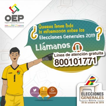 Habilitan línea gratuita