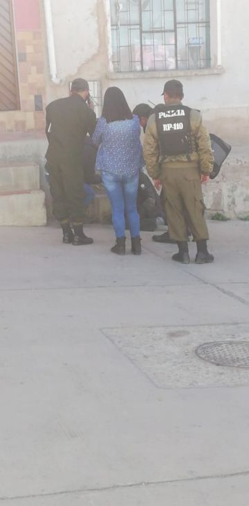 Fue asistido por personal policial