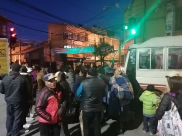 Ocurrió pasadas las 19:00