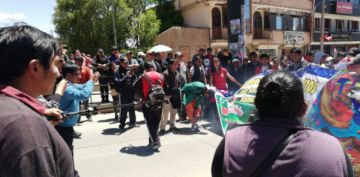 Los incidentes en la avenida Tinku