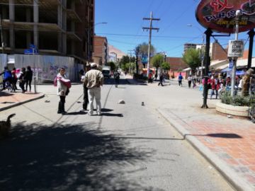 Panorama en la avenida Murillo.