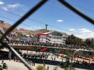 Los incidentes en la avenida Tinku