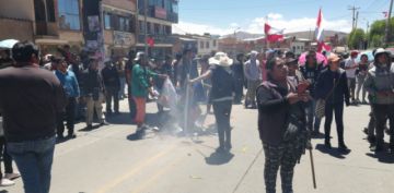 Los incidentes en la avenida Tinku