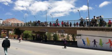 Los incidentes en la avenida Tinku