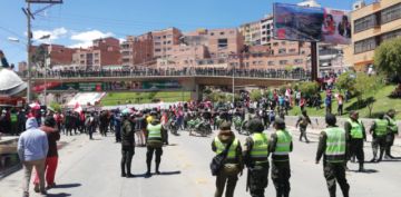 Los incidentes en la avenida Tinku