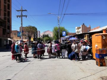 Panorama en la avenida Murillo.