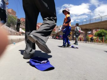 Los incidentes en la avenida Tinku
